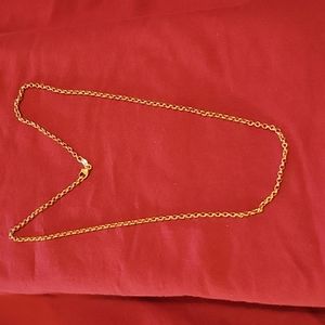 Stamped 14k 19inch gold chain